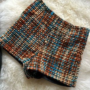 Cute knitted shorts